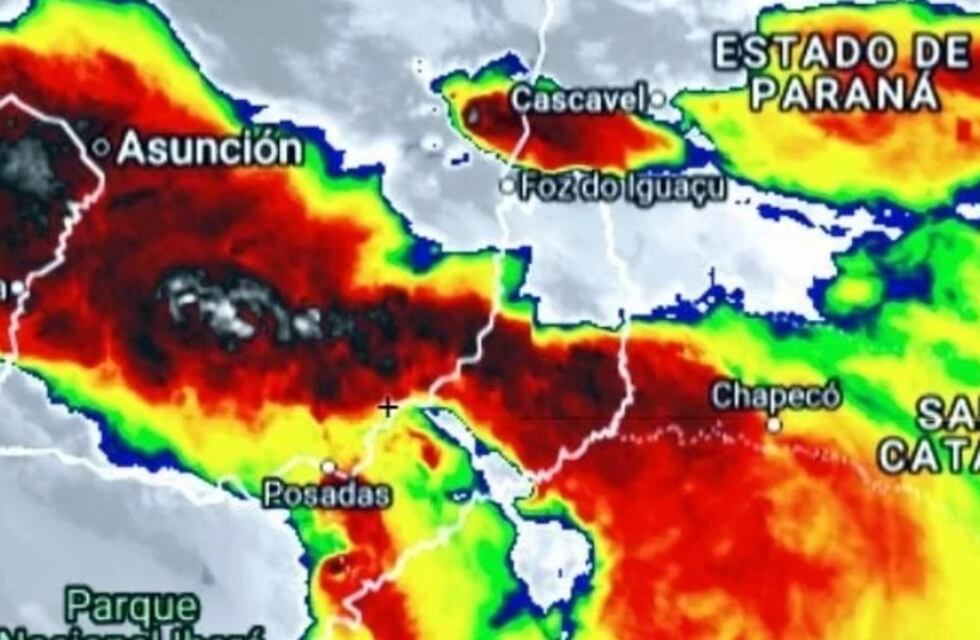 Alerta por la proximidad de la tormenta de Santa Rosa