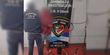 Un individuo fue detenido tras asaltar violentamente a una pareja de ancianos en Oberá.