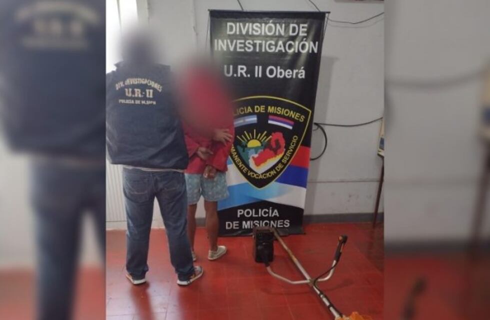 Un individuo fue detenido tras asaltar violentamente a una pareja de ancianos en Oberá