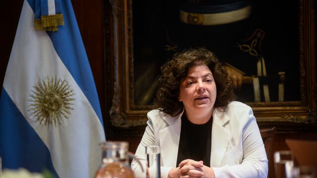 La ministra de Salud, Carla Vizzotti, se contactó con Fernán Quirós. (Foto de archivo: Prensa/Télam/CBRI)