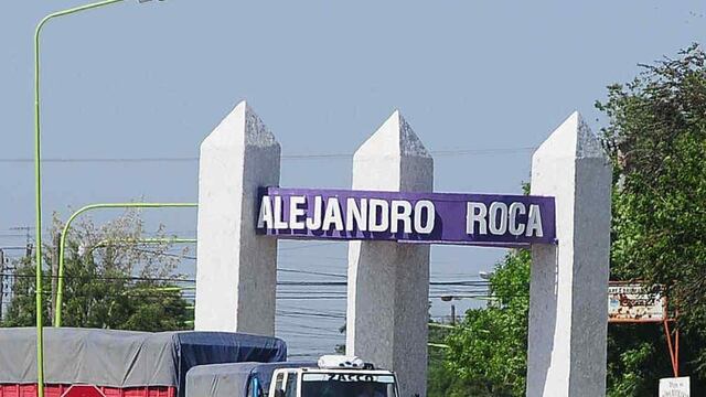 Todo ocurrió en la localidad de Alejandro Roca (La Voz/Archivo).