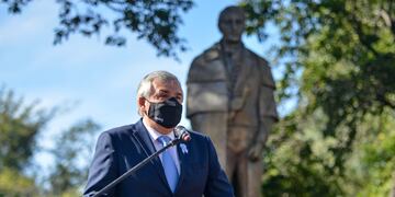 El Gobernador convocó en San Pedro a "trabajar unidos y en paz para seguir poniendo de pie a la provincia".