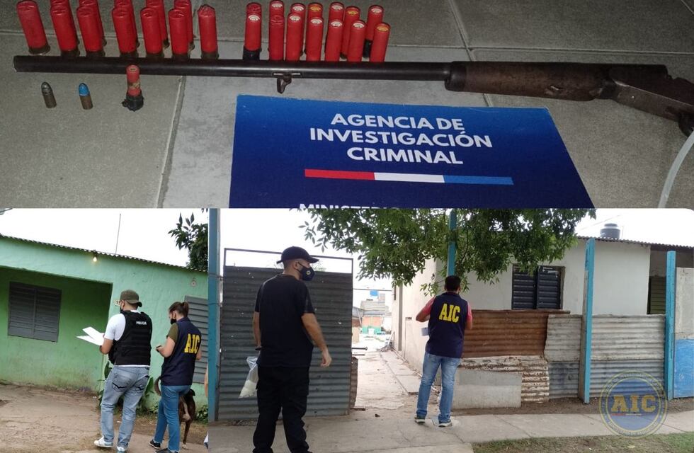 La AIC allanó un domicilio y secuestró un arma de fuego