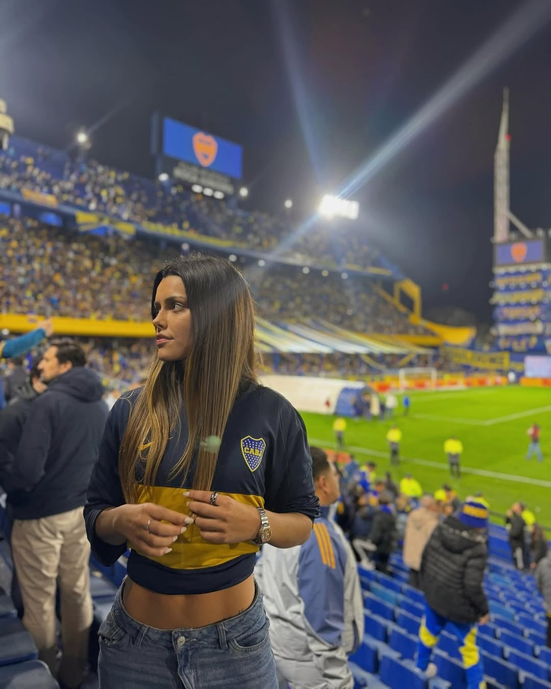 El destape de Valentina Salcedo, la influencer de Boca que vincularían con un alto directivo del club