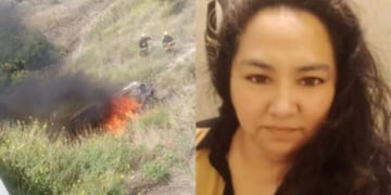 Iba a tirar las cenizas de su marido a Pehuen Co y murió en un choque en la ruta 35