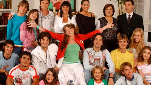 Los actores de "Floricienta".