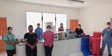El Ministerio de Salud entregó equipamiento en  Hospitales del interior de la provincia.