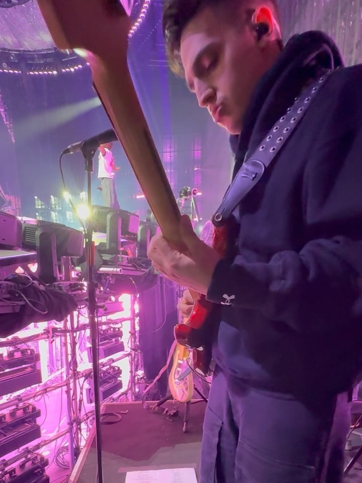 Dani en los shows de Futttura.