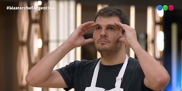 El cocinero de San Luis, Rodrigo Salcedo y el insólito momento que vivió en MasterChef frente al jurado.