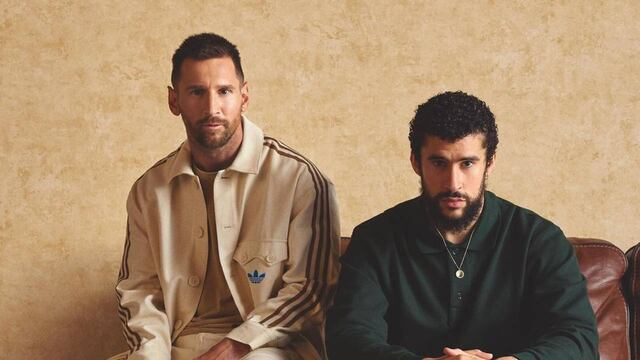 El capitán de la selección argentina y el cantante puertorriqueño se reunieron a pedido de Adidas.