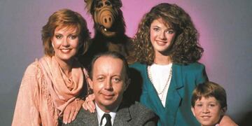 ALF. Una de las series de televisión más famosas de la década de 1980.