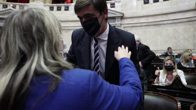 Así fue la jura de Rogelio Iparraguirre en el Congreso.