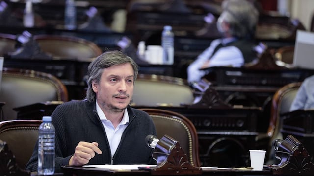 Máximo Kirchner, diputado del Frente de Todos