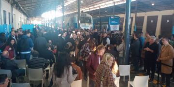 La marcha blanca se realizó el 4 de mayo y concluyó en la estación de barrio Pichincha.