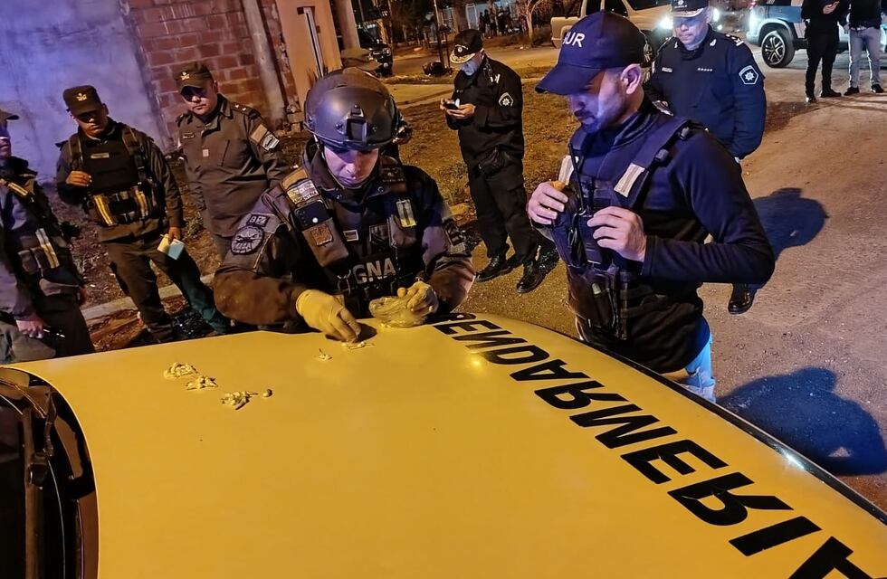 Un detenido y secuestro de estupefacientes: operativo exitoso en barrio Mora