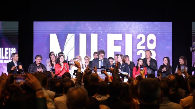 Javier Milei fue el precandidato más votado en las PASO con un 30% (Foto: Prensa La Libertad Avanza)