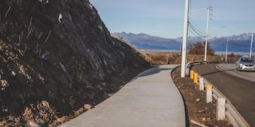 La bicisenda “Pensar Malvinas” sigue sumando metros