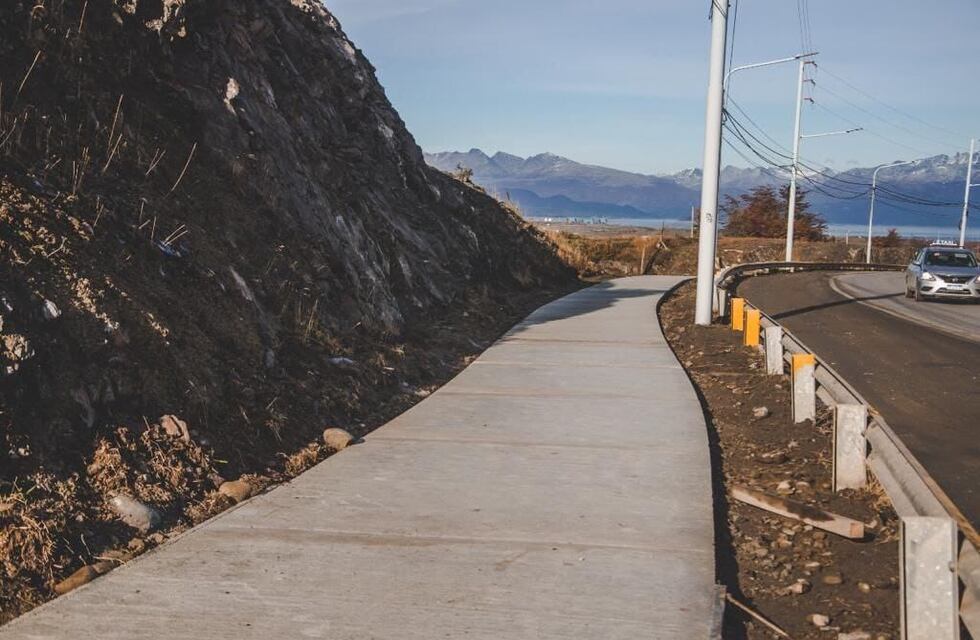 La bicisenda “Pensar Malvinas” sigue sumando metros