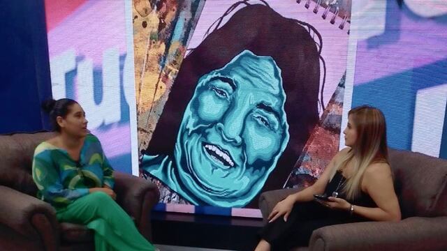 La artista visitó el living de Tucumán con Todo.