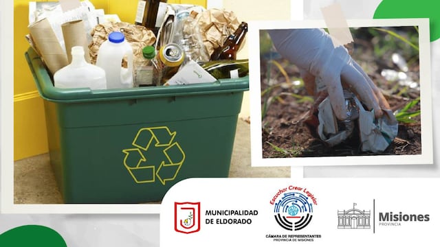 Se realizará en Eldorado la segunda jornada de Plogging.