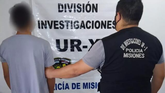 Un joven terminó detenido por sustraerle el celular a otro en Posadas.