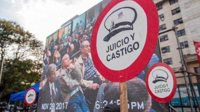Juicio y Castigo. A un exmilitar que era buscado por delitos de lesa humanidad (Imagen ilustrativa).