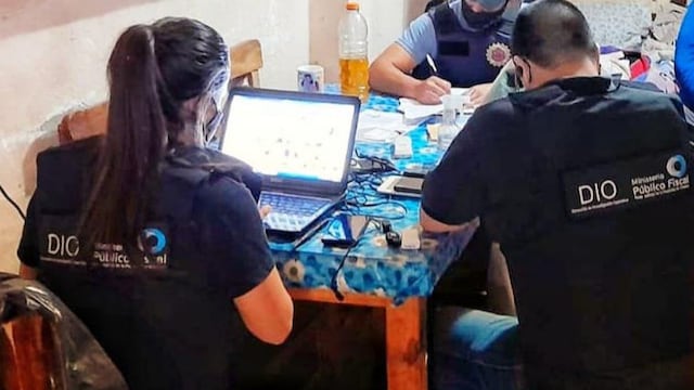 En el operativo se dieron con que el sospechoso es un adolescente.