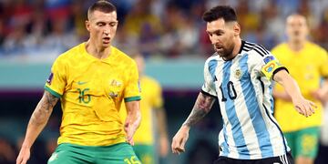 Mitchell Duke, el australiano que logró quedarse con la camiseta de Messi.