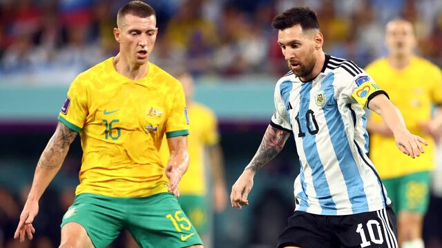 Mitchell Duke, el australiano que logró quedarse con la camiseta de Messi.