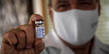 Cuba. Soberana 02, la vacuna tuvo un 62% de eficacia. (AP)