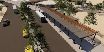 La nueva terminal de ómnibus en la Difunta Correa será construida con fondos del Ministerio de Turismo de la Nación.