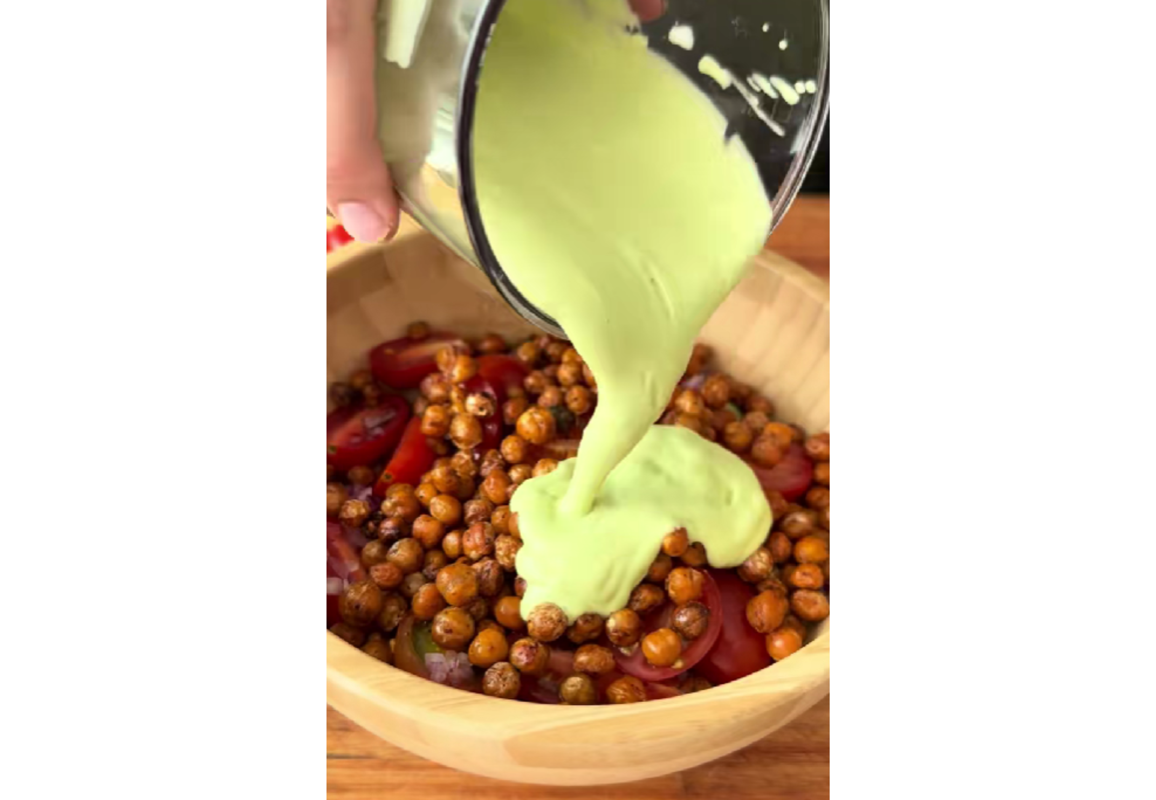 Esta ensalada tiene todo.