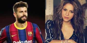 Gerard Piqué y Shakira.