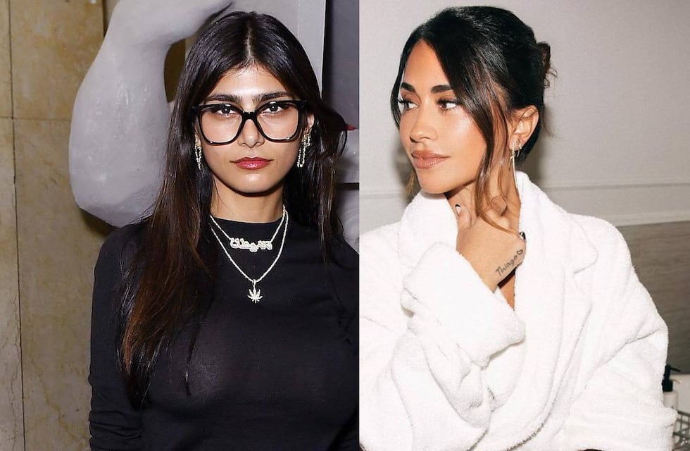 La llamativa coincidencia entre Antonela Roccuzzo y Mia Khalifa detrás de sus looks