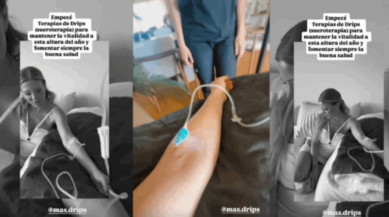 El tratamiento estético que se realiza Evangelina Anderson.