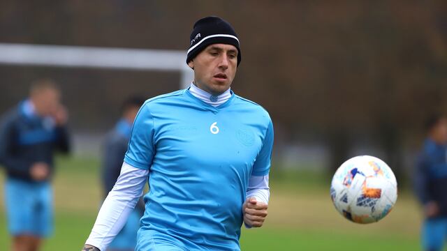 Wilfredo Olivera se recuperó y llegaría en condiciones para el compromiso de Belgrano en Mendoza (Prensa Belgrano).