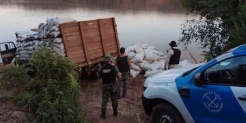 Secuestran 21 toneladas de granos ilegales en El Soberbio.
