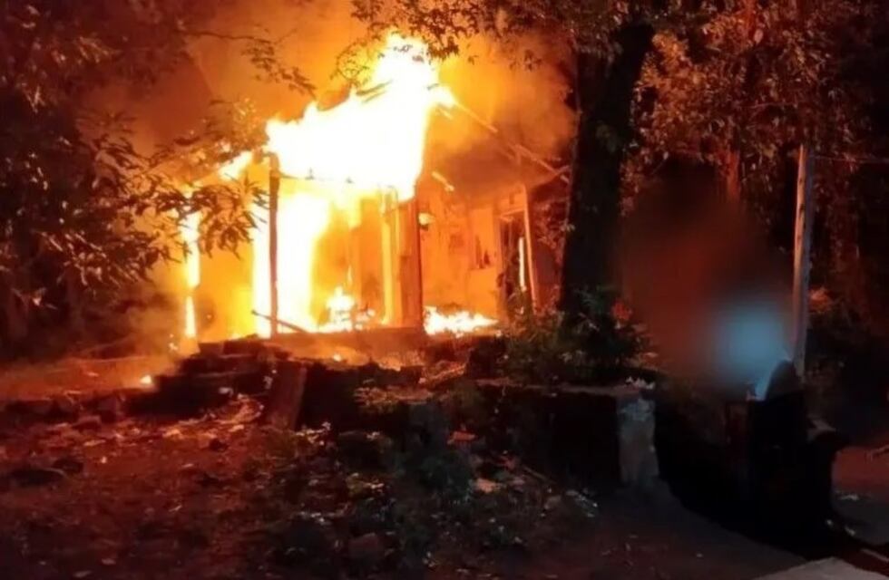 Detienen a un hombre por presunto incendio intencional en Puerto Iguazú