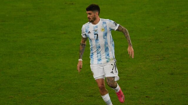 Rodrigo De Paul vaticinó el título de la Selección Argentina.