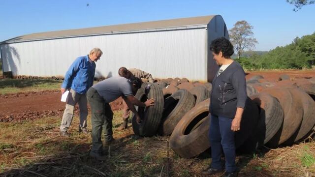 Colonia Wanda: cooperativa habilita una planta de acopio de residuos sólidos urbanos.