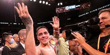 Brian Castaño y su gesto de indignación.