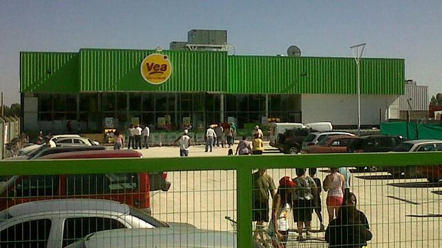 El tiroteo se dio en el supermercado Vea del centro de Luján de Cuyo.