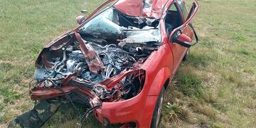 Accidente en Ruta 12.