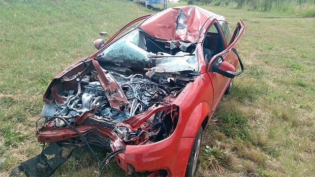 Accidente en Ruta 12.