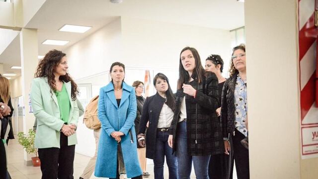 Mayra Mendoza visitó la Casa de la Mujer en Ushuaia