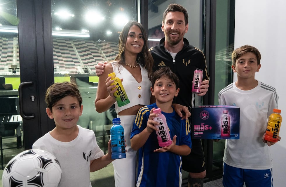 ¿Llega a Argentina? Cuánto cuesta la bebida energética de Lionel Messi
