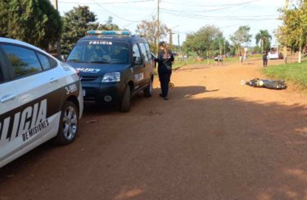 Oberá: despiste deja un saldo de un herido de gravedad