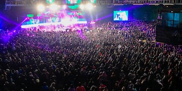 Festival Nacional del Cuarteto en anfi Villa María, segunda noche. (La Voz)