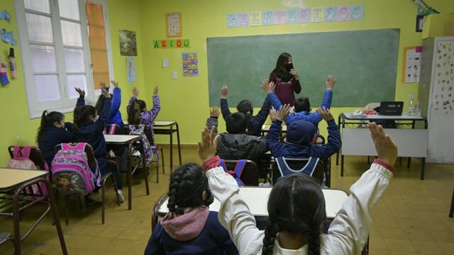 Vuelta a clases presencialidad completa en Santa Fe (Los Andes).