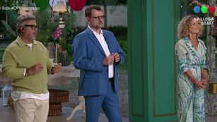 El jurado dejó a tres competidores al borde de la eliminación de Bake Off Famosos. Captura: Telefe